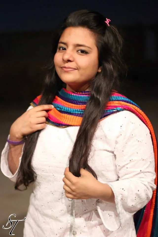 Amna before training at Hanma